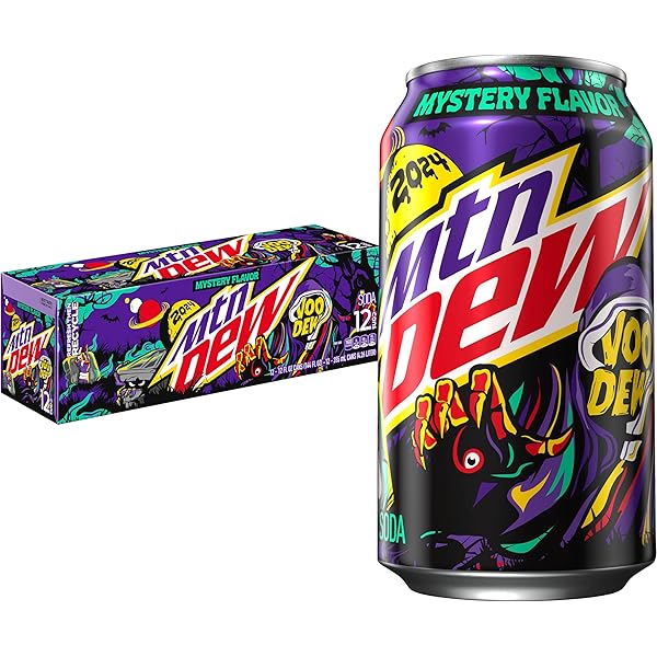 Mountain Dew VooDew 2024 USA Mystery flavour 6.0 - 12oz/fl (355ml