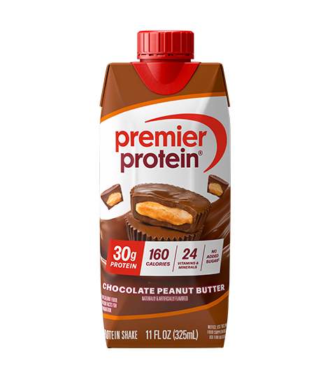 Premier Protein Chocolate Peanut Butter Protein Shake 11oz USA (325ml ...