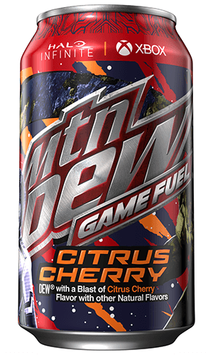 Mountain Dew Game Fuel Halo Citrus Cherry (355ml) – MCR Snack Distro