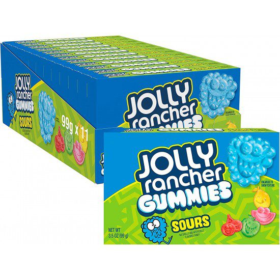 Jolly Rancher Gummies Sours Theatre Box - 3.5oz (99g) – MCR Snack Distro