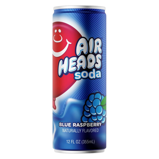 Buy Airheads Soda Blue Raspberry 12oz USA (355ml) Single Can