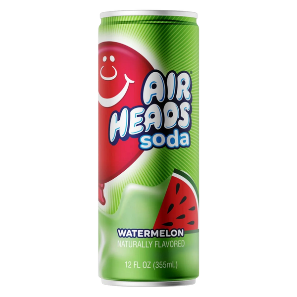 Buy Airheads Soda Watermelon 12oz USA (355ml) Single Can