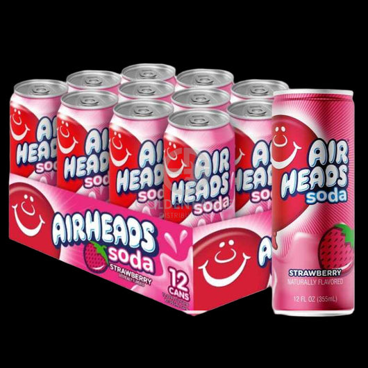 Buy Airheads Soda Strawberry 12oz USA (355ml) 12 Pack