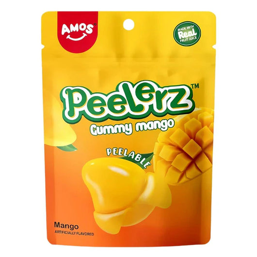 Buy Amos Peelerz Peelable Gummy Mango - (65g)