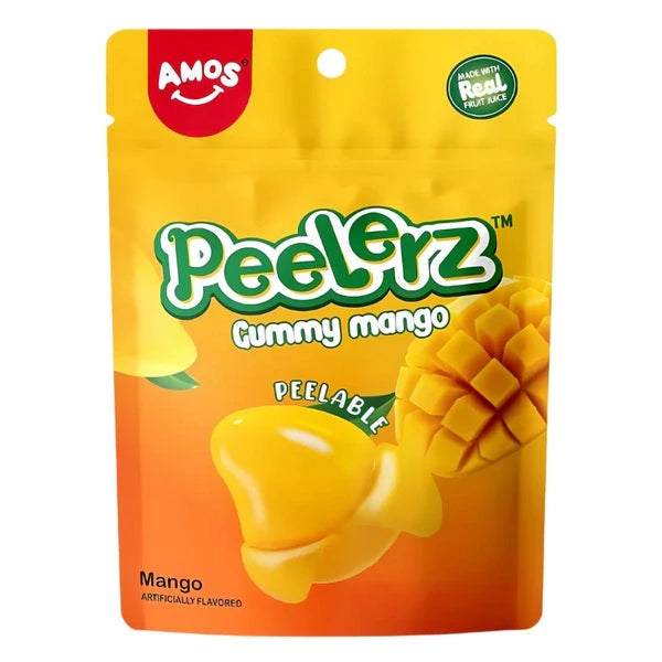 Buy Amos Peelerz Peelable Gummy Mango - (65g)