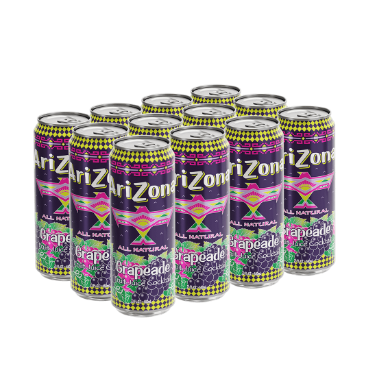 Arizona Grape Rickey Arizona Grapeade USA Cans 22fl.oz (650ml) – MCR Snack Distro