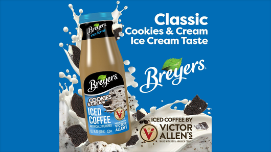 Buy Victor Allen's Breyer's Cookies & Cream Iced Coffee USA (405ml)