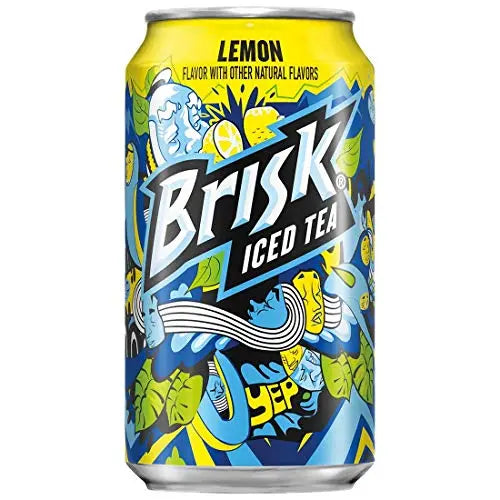 Buy Brisk Iced Tea Lemon Flavour USA - 12fl oz (355ml)
