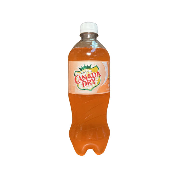 Buy Canada Dry Peach Bottle USA - 20fl.oz (591ml)
