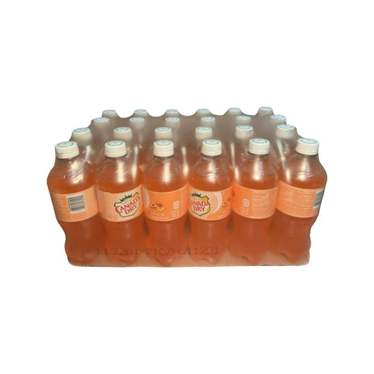 Buy Canada Dry Peach Bottle USA - 20fl.oz (591ml)
