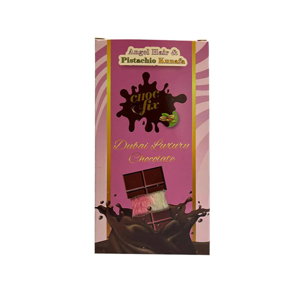 Buy Choc Fix Dubai Luxury Chocolate Angel Hair & Pistachio Kunafa (100g)