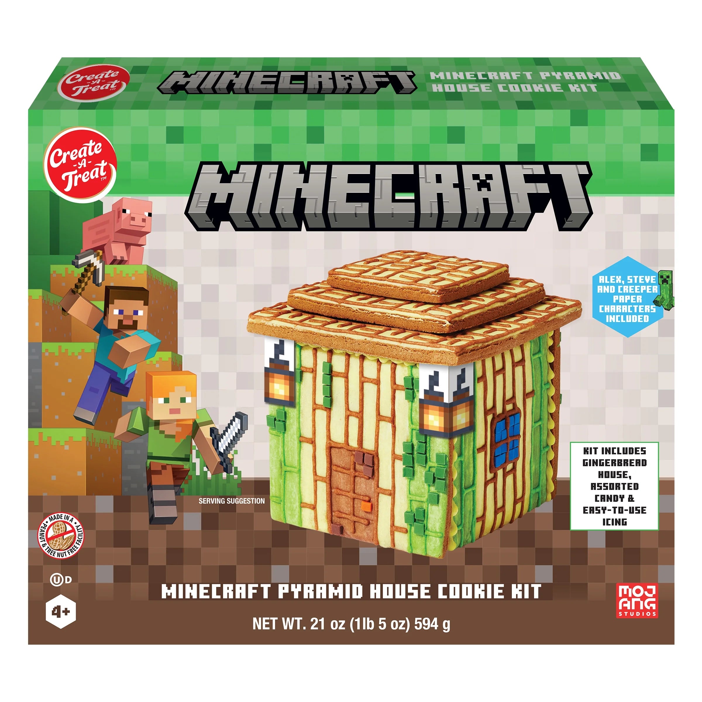 Minecraft Pyramid House Cookie Kit (594g) – MCR Snack Distro