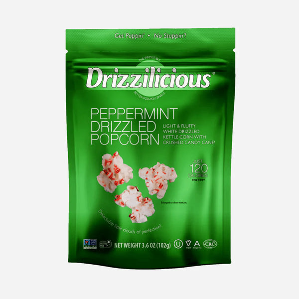 Buy Drizzilicious Peppermint Drizzled Popcorn – 3.6oz (102g)