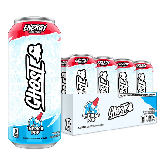 Buy Ghost Energy Drink 'Merica Pop USA - 16oz (473ml)