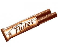 Buy Galaxy Milk Chocolate Crispy Flutes Dubai Import - (22.5g) Single piece