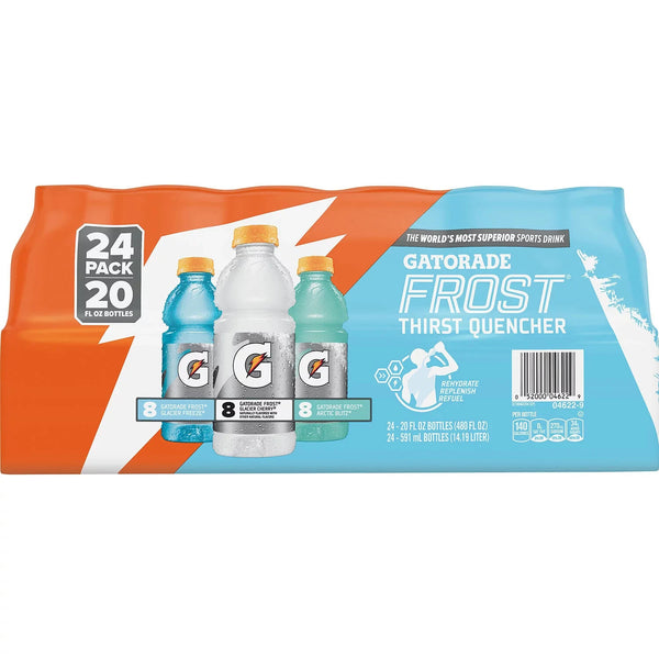 Buy Gatorade Frost Thirst Quencher Variety Pack USA – 24 Pack (20 fl oz / 591ml)