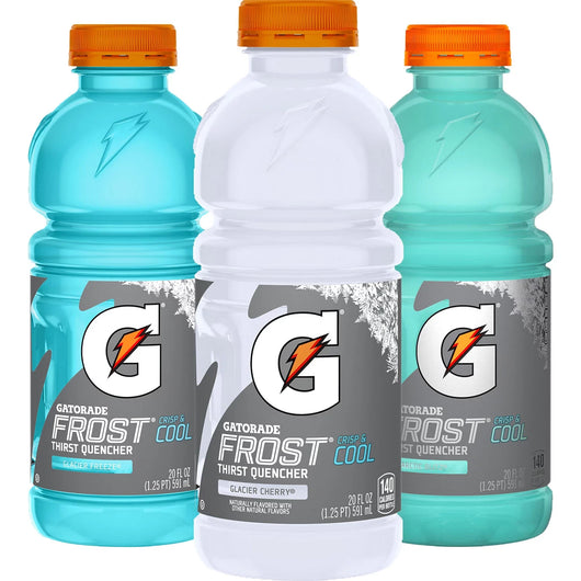 Buy Gatorade Frost Thirst Quencher Variety Pack USA – 24 Pack (20 fl oz / 591ml)