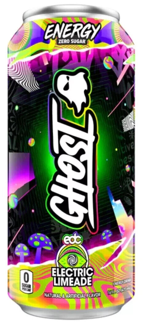 Buy Ghost Energy Drink Electric Limeade USA - 16oz (473ml)