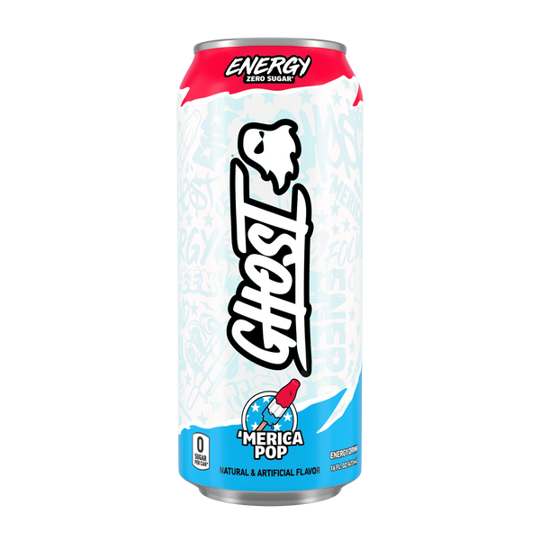 Buy Ghost Energy Drink 'Merica Pop USA - 16oz (473ml)