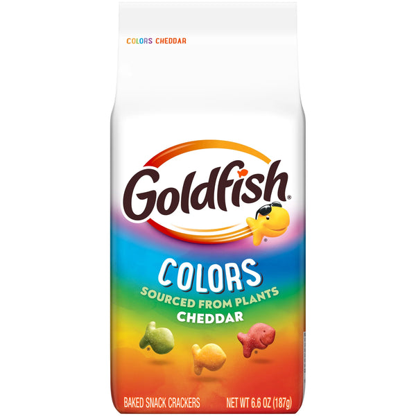 Buy Goldfish Cheddar Crackers Colors 6.6oz (187g)