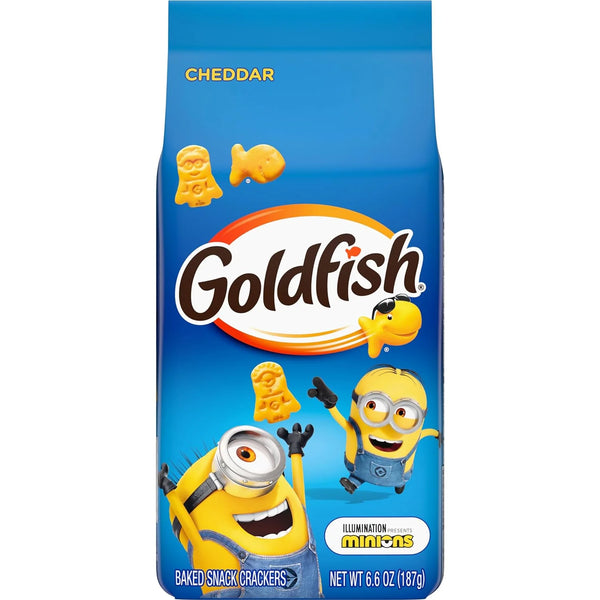 Buy Goldfish Cheddar Minions Crackers - 6.6oz (187g)