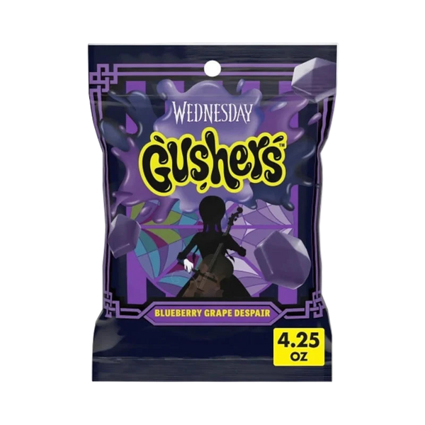 Buy Gushers Wednesday Blueberry Grape Despair 4.25oz USA (120g)