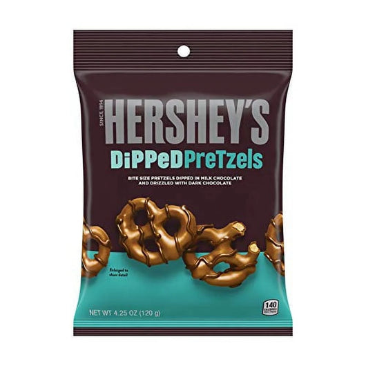 Buy Hershey's Dipped Pretzels 4.25oz (120g) Bag