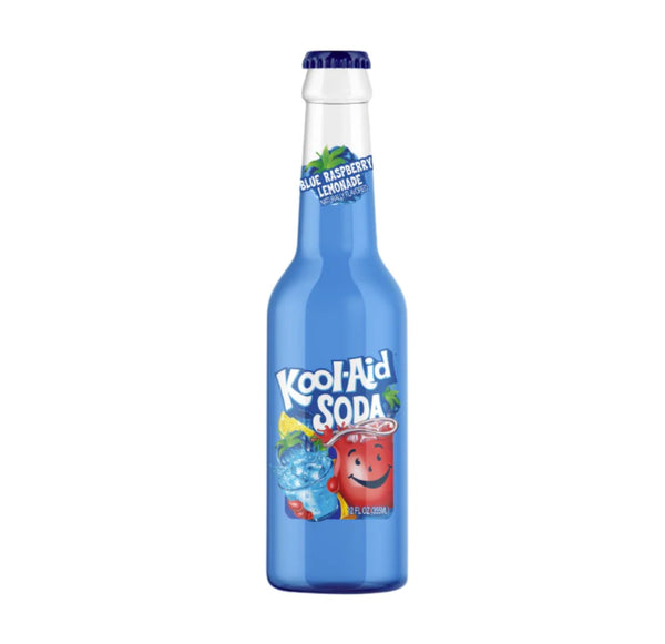 Buy Kool Aid Soda Blue Raspberry Lemonade Glass Bottle - 12fl oz (355ml)