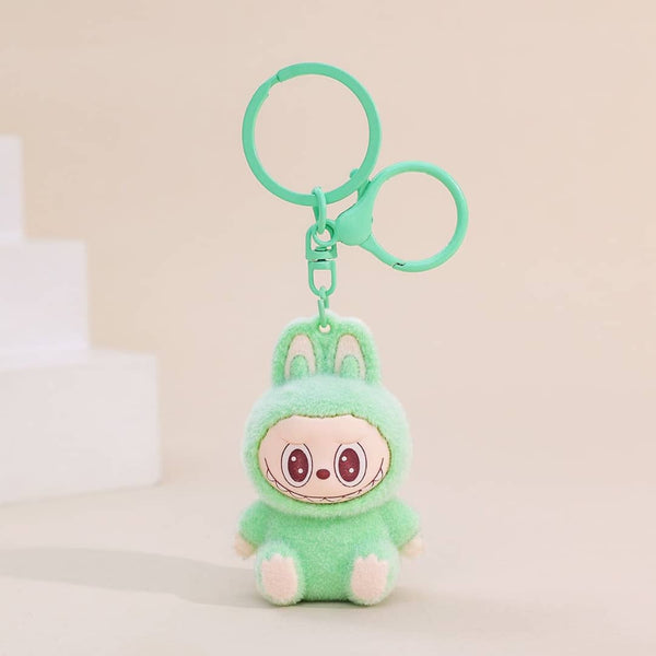 Buy L-BU Viral Mini Keychain Plush Toy Monsters Pop Mart Green