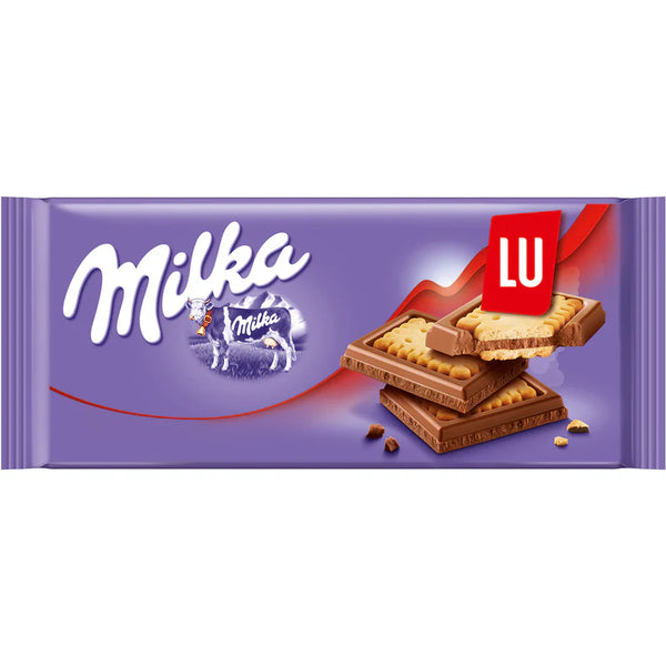 Buy Milka LU Alpine Biscuit Chocolate Bar (87g) Single