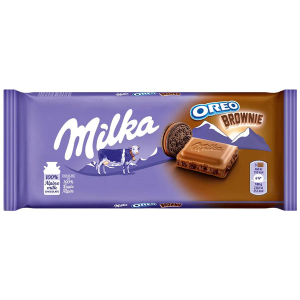 Buy Milka Chocolate Oreo Brownie (100g) Single
