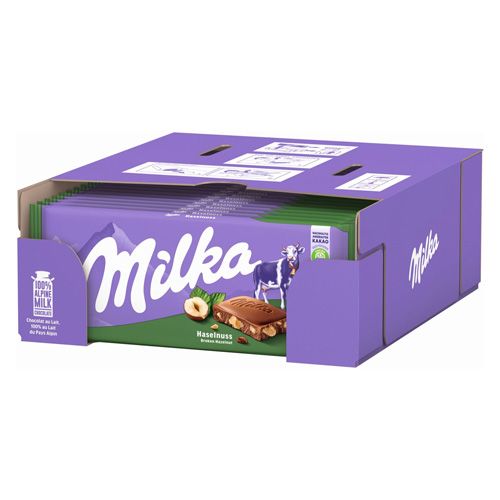 Buy Milka Hazelnut (100g) Box of 22
