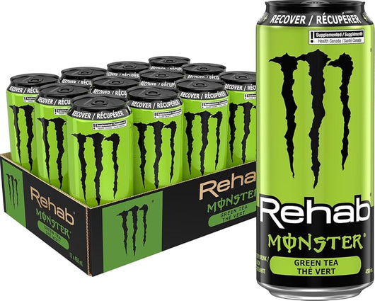 Buy Monster Energy Rehab Green Tea - 15.5oz (458ml) 12 Pack