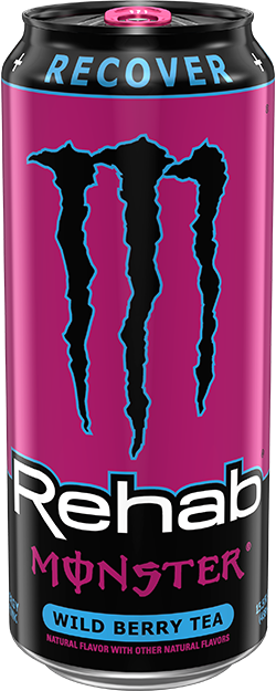 Monster Energy Rehab Wild Berry Tea - 15.5oz (458ml) – MCR Snack Distro