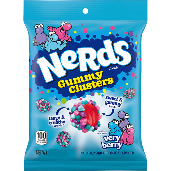 Buy Nerds Gummy Clusters Very Berry - 3oz (85g)