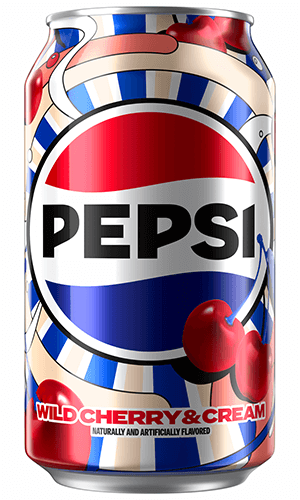 Buy Pepsi Wild Cherry and cream USA 12 fl.oz (355ml) Single Can