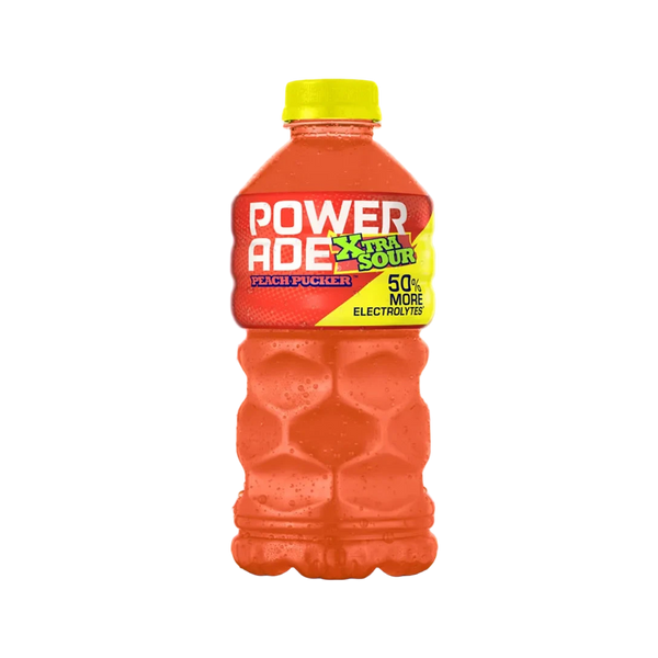 Buy Powerade Extra Sour Peach Pucker 28oz USA (828ml)