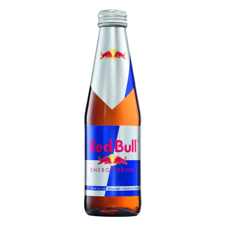Red Bull Imported Glass Bottle 250ml MCR Snack Distro red-bull-imported-glass-bottle-250ml-mcr-snack-distro
