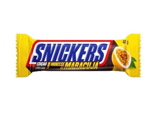 Buy Snickers Mousse De Maracuja Passionfruit Brazil Limited Edition - (42g) Single Bar