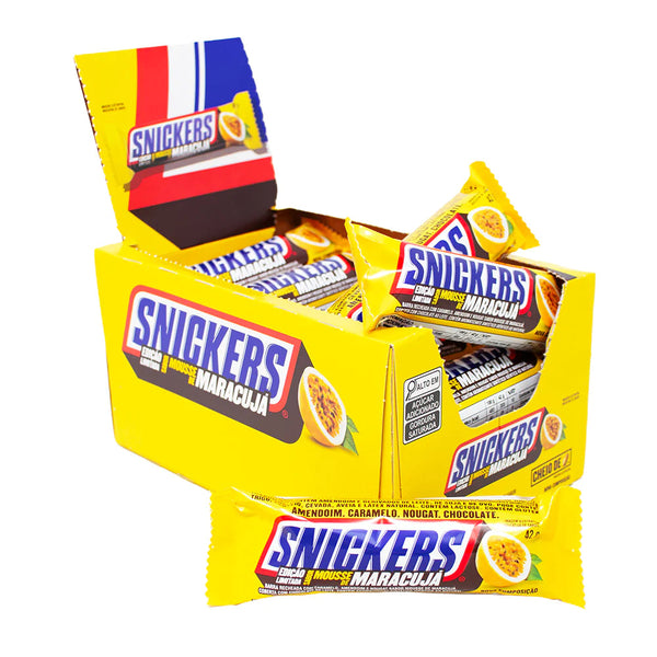 Buy Snickers Mousse De Maracuja Passionfruit Brazil Limited Edition - (42g) Case of 20