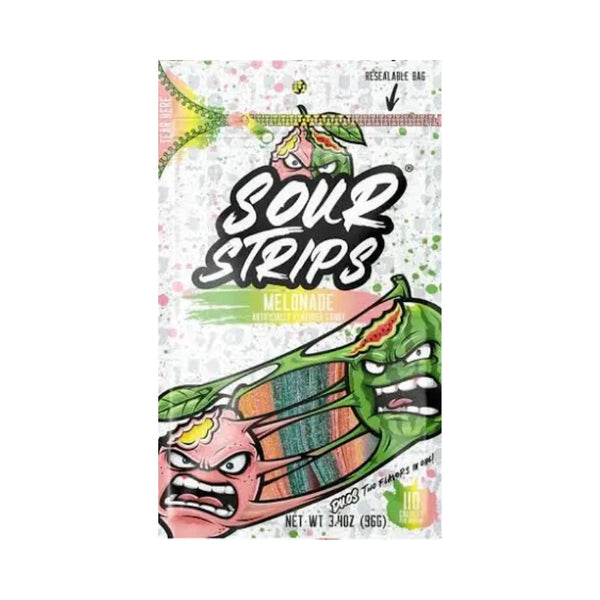 Buy Sour Strips melonade - 3.4oz (96g)