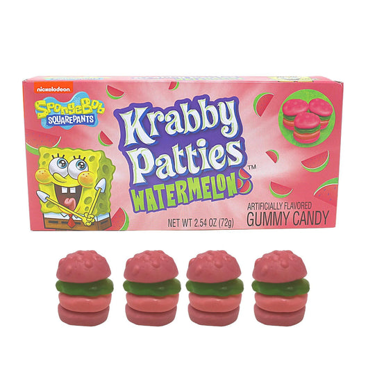 Buy SpongeBob SquarePants Gummy Krabby Patties Watermelon 2.54oz (72g)