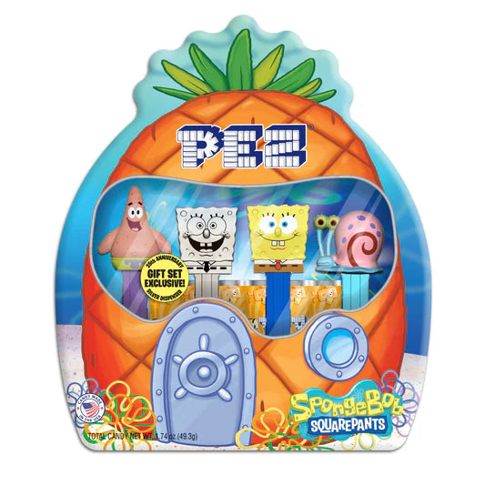 Buy PEZ SpongeBob Squarepants 25th Anniversary Gift Tin (USA)