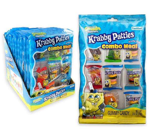 Buy SpongeBob SquarePants Krabby Patties Combo Meal – 2.6oz (74g)