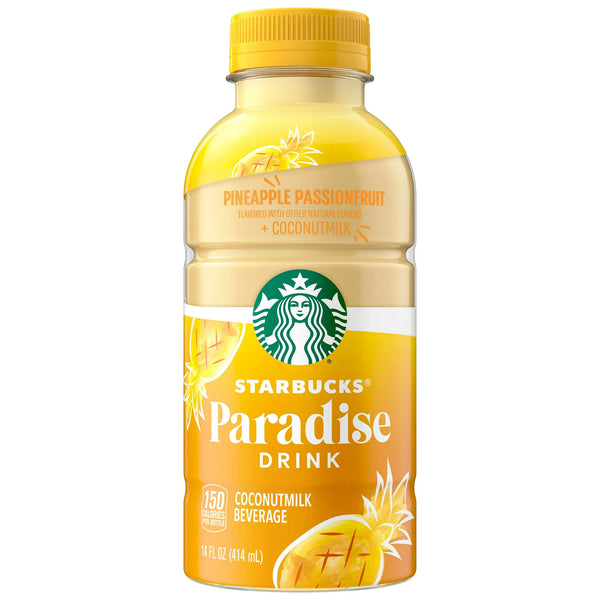 Buy Starbucks Paradise Drink Pineapple Passionfruit with Coconut Milk (BB Oct 03 2025) - 14fl.oz (414ml)