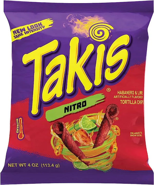 Buy Takis Nitro Habanero Lime 3.25oz (92.3g)