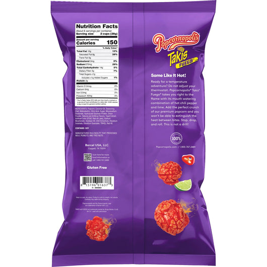Buy Takis Fuego Popcornopolis 6oz (170g)