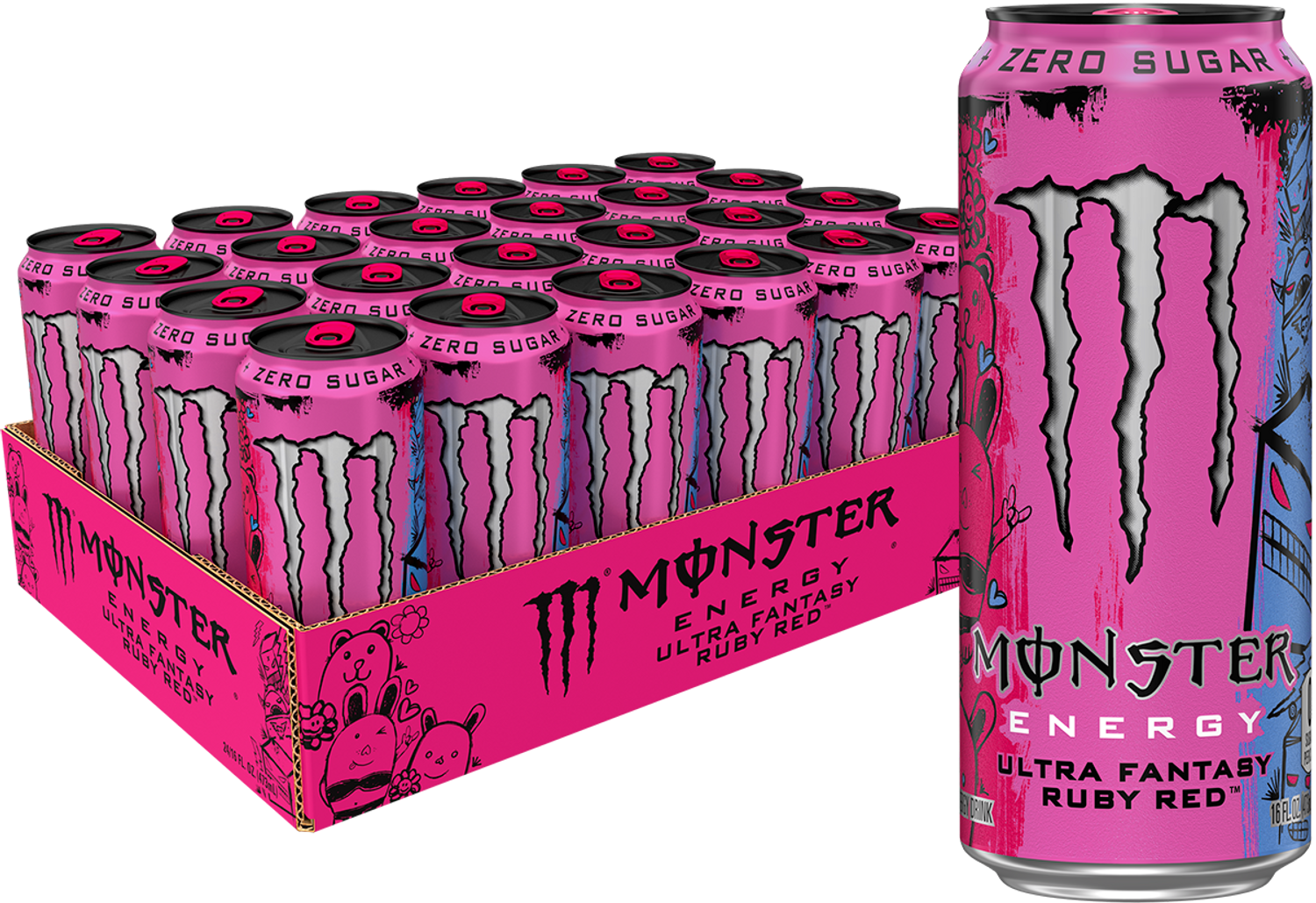 Monster Ultra Fantasy Ruby Red 15.5oz USA (458ml) – MCR Snack Distro