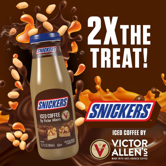 Buy Victor Allen's Snickers Iced Coffee USA (405ml)