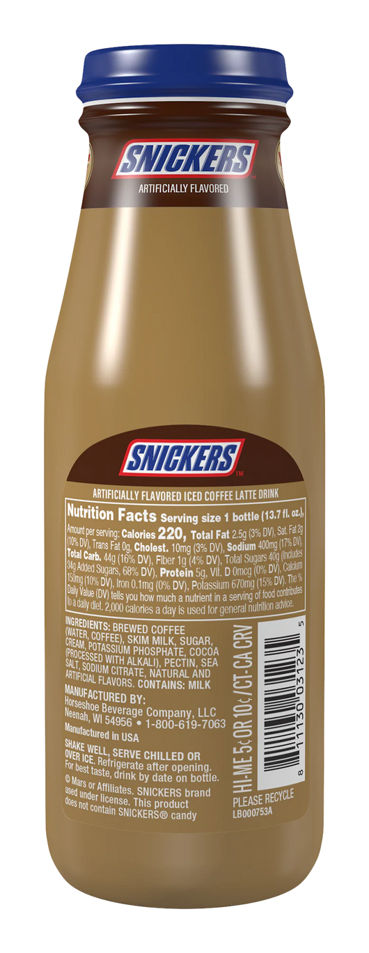 Buy Victor Allen's Snickers Iced Coffee USA (405ml)
